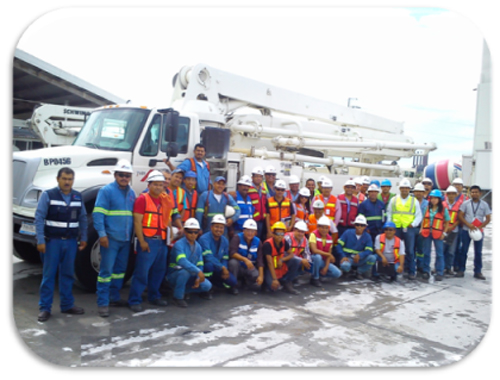 Entrenamiento Schwing para CEMEX en México